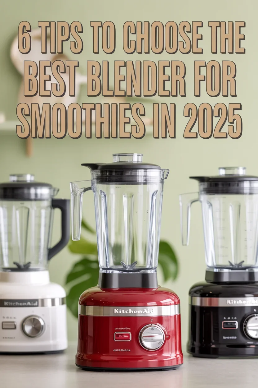 choose the best blender for smoothies