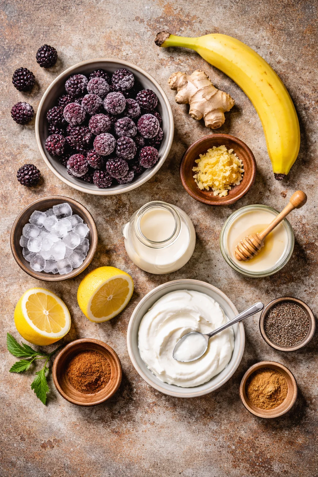Blackberry Ginger Smoothie