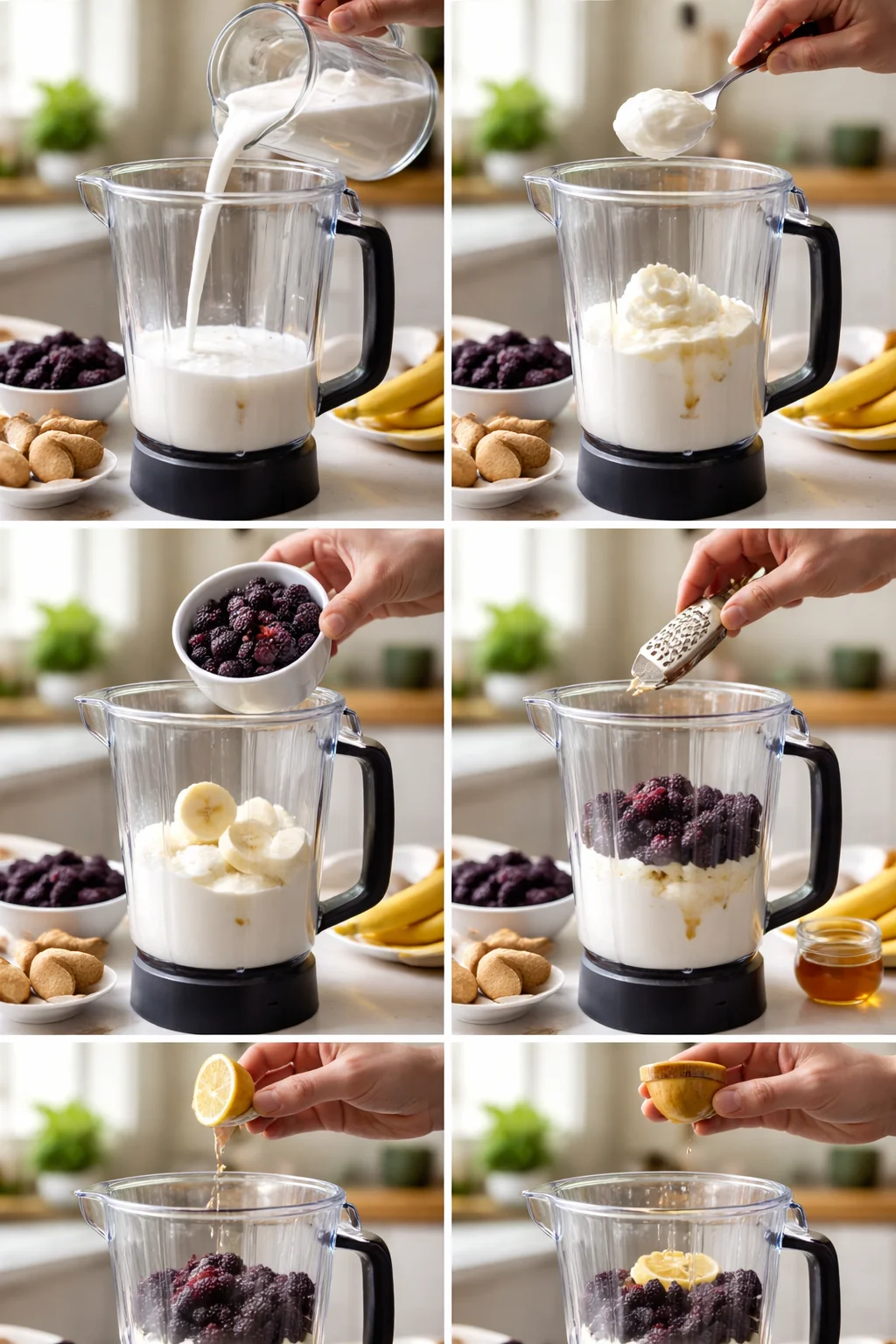 Blackberry Ginger Smoothie