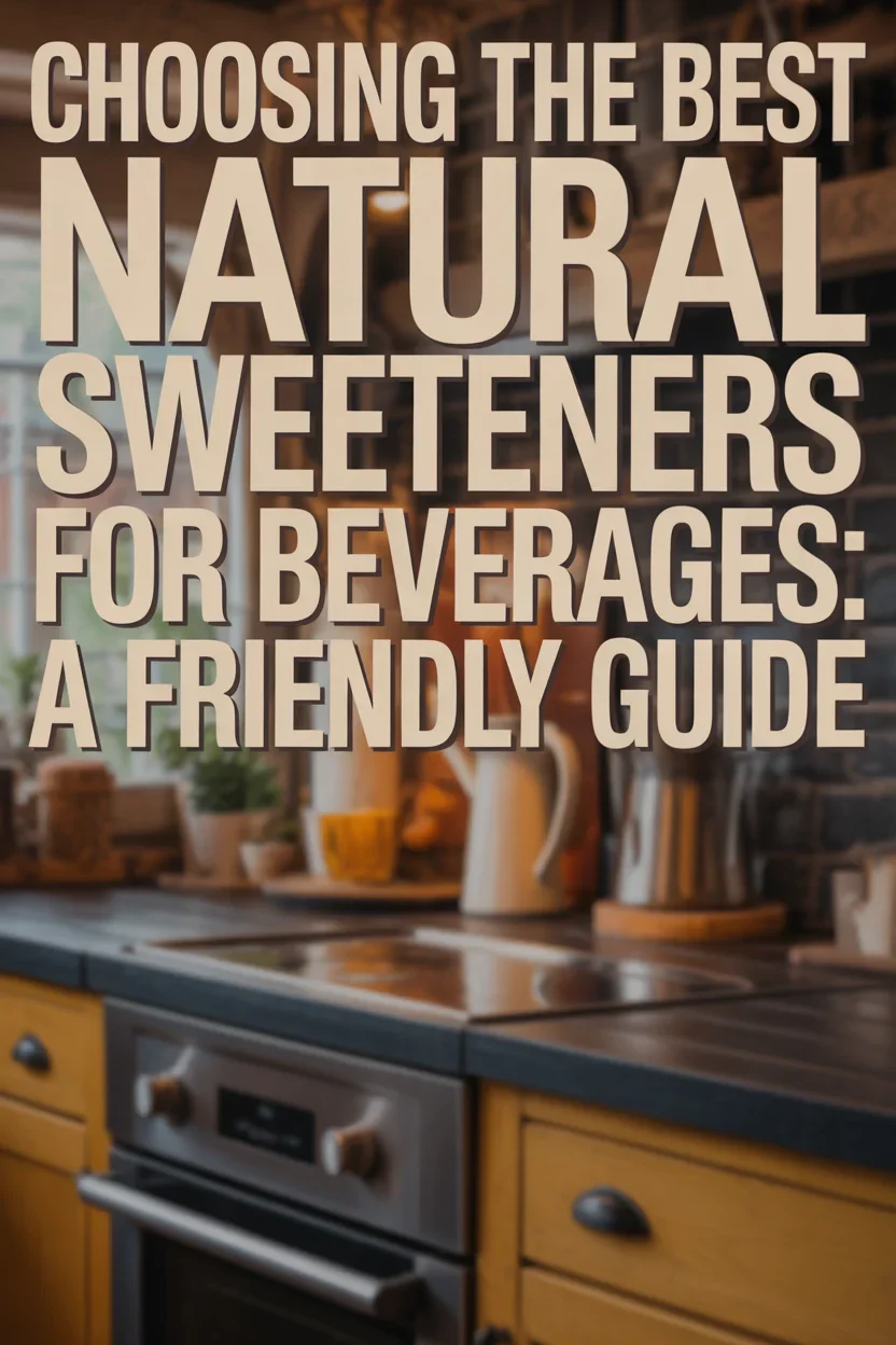 Choosing the Best Natural Sweeteners for Beverages: A Friendly Guide