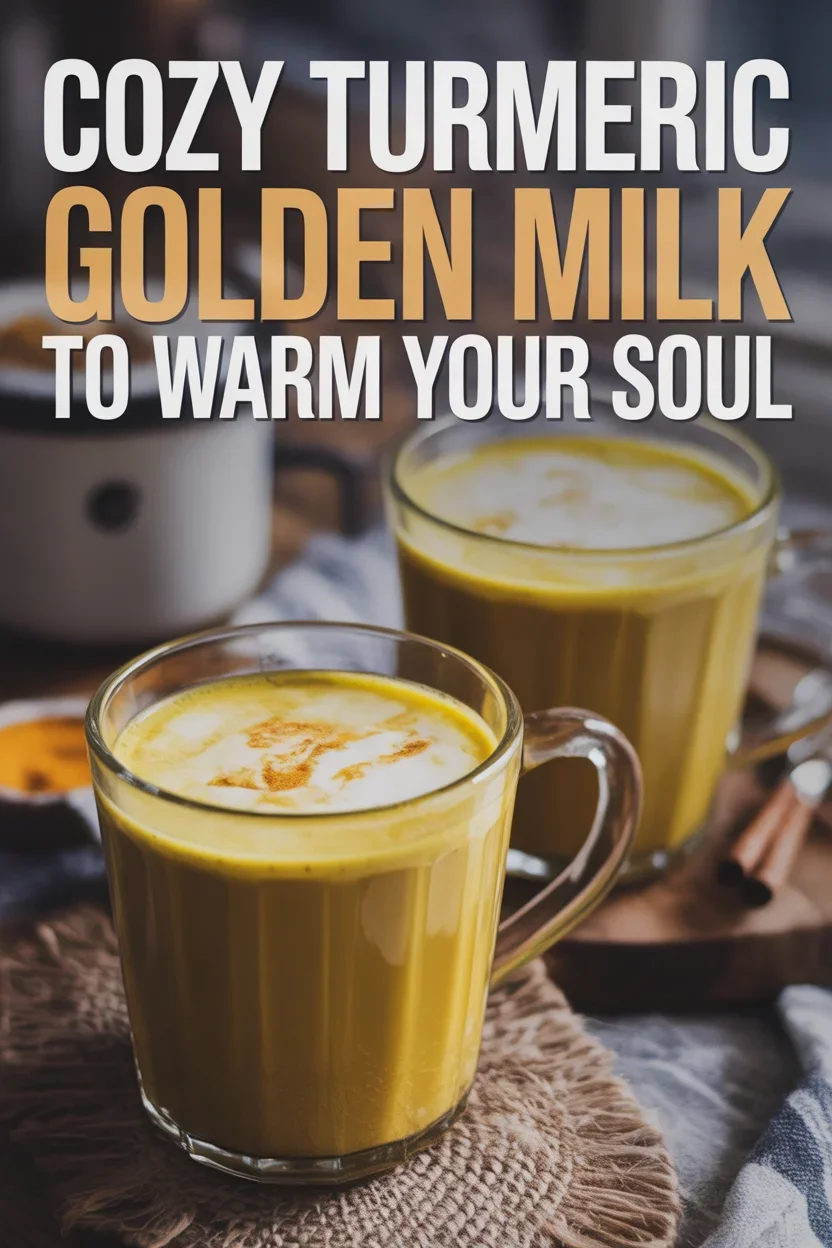 Cozy Turmeric Golden Milk to Warm Your Soul