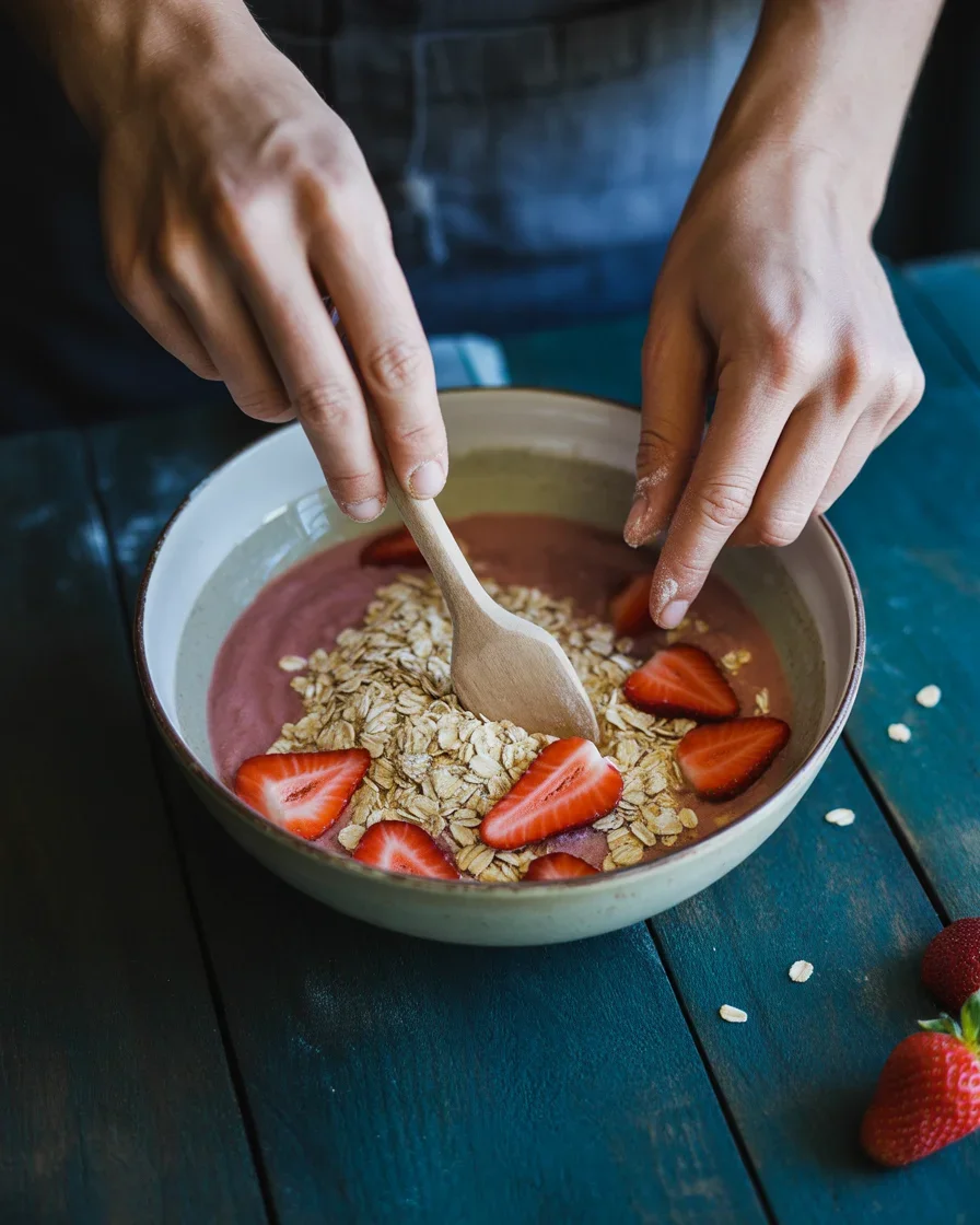 Creamy Oatmeal Breakfast Smoothie {A Delicious Morning Boost!}
