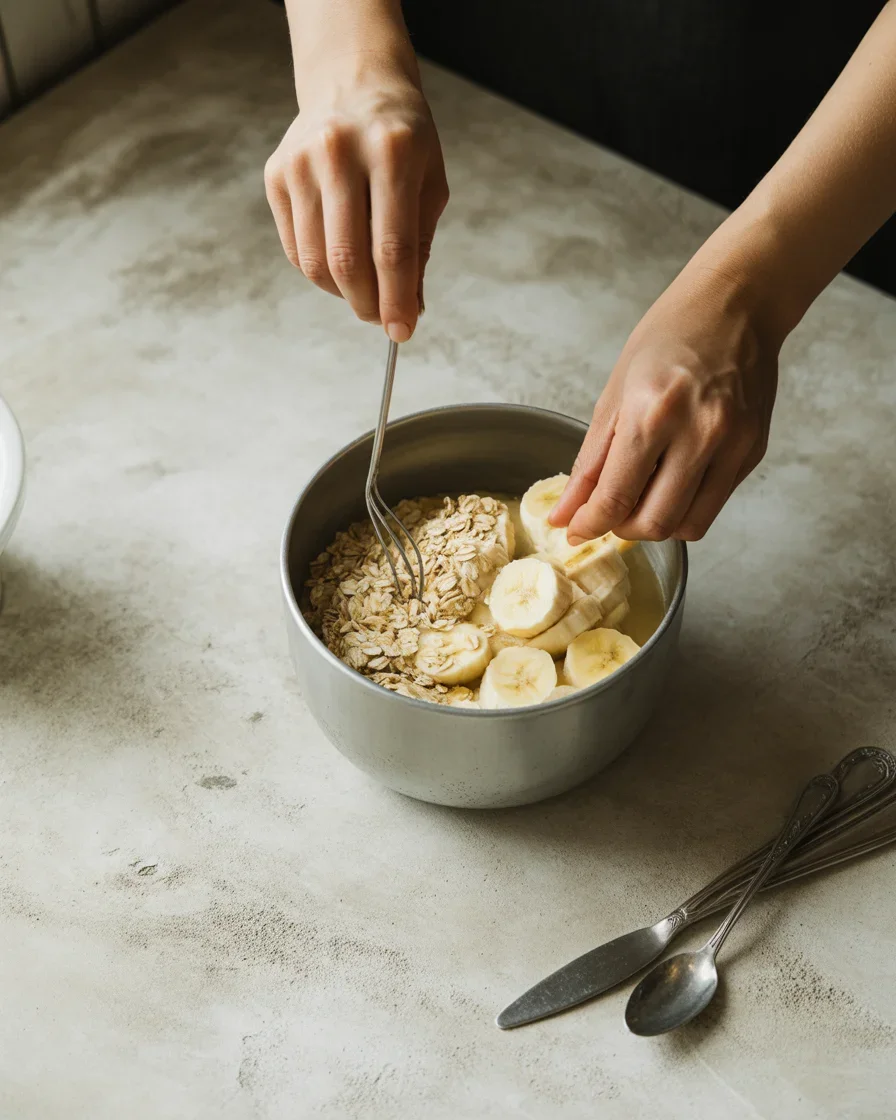 Peanut Butter Banana Oatmeal Smoothie