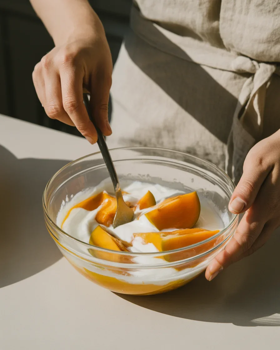 Creamy Yogurt Persimmon Smoothie for a Refreshing Treat