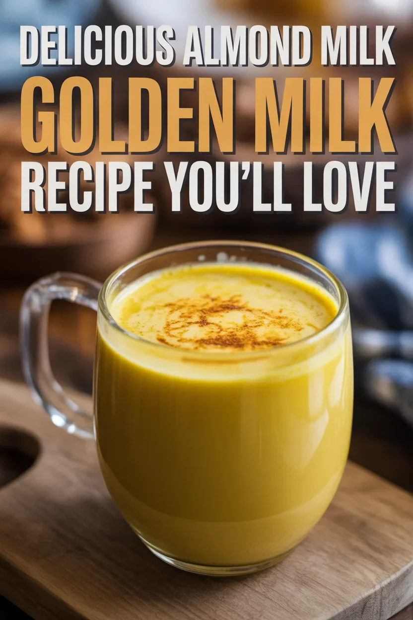Delicious Almond Milk Golden Milk Recipe You’ll Love