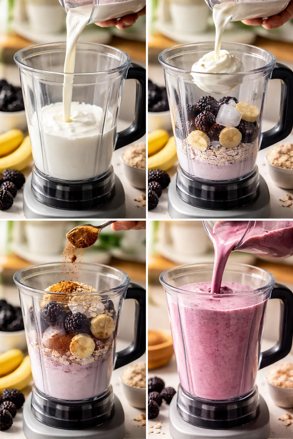 Blackberry Cinnamon Smoothie