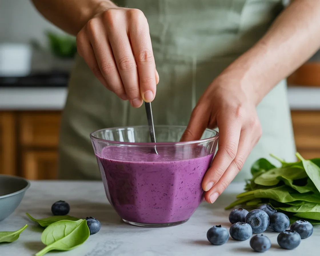 Delicious Blueberry Spinach Smoothie Recipe for a Healthy Boost