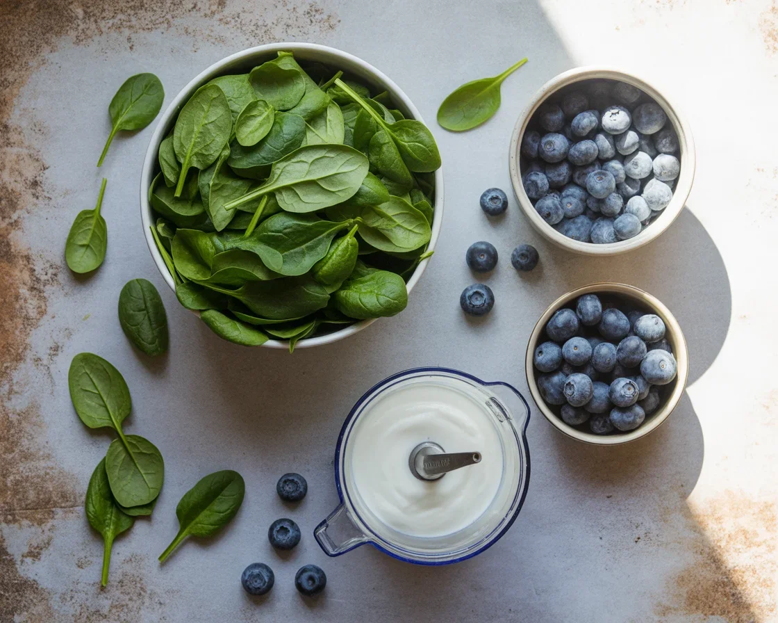 blueberry spinach smoothie recipe