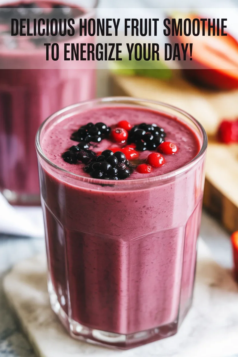 Honey Fruit Smoothie
