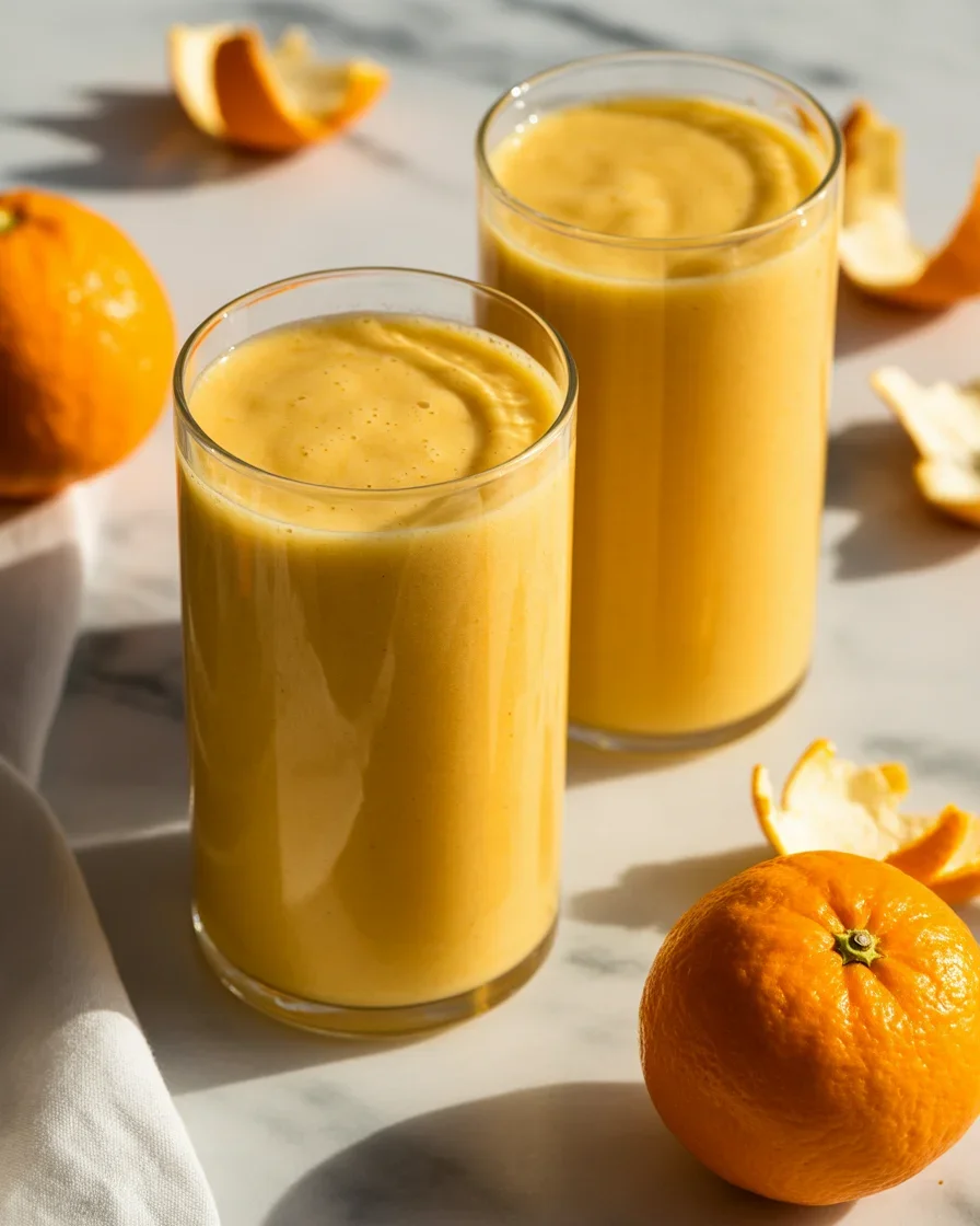 Mandarin Orange Breakfast Smoothie