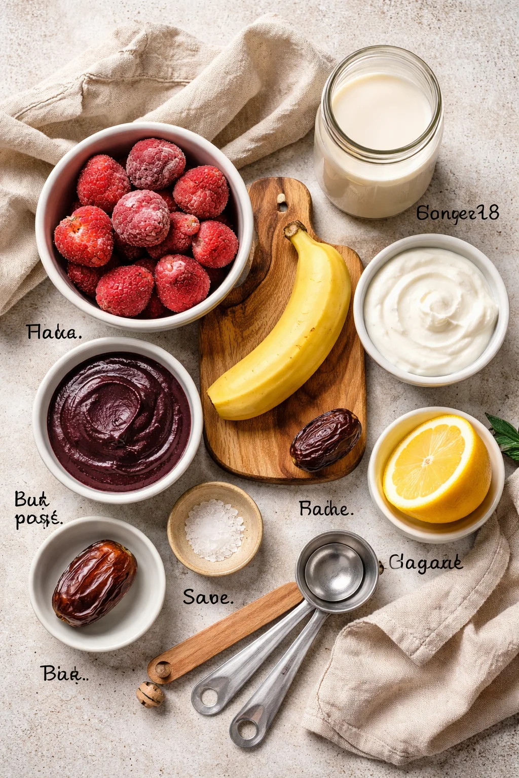 Strawberry Acai Breakfast Smoothie