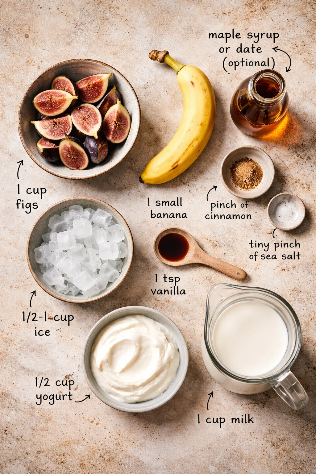 Delicious Vanilla Fig Smoothie | A Sweet 5-Minute Delight
