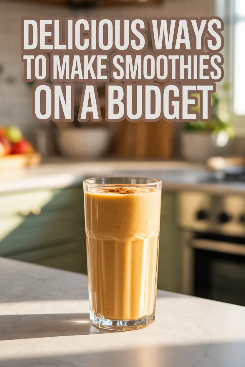 Delicious Ways to Make Smoothies on a Budget
