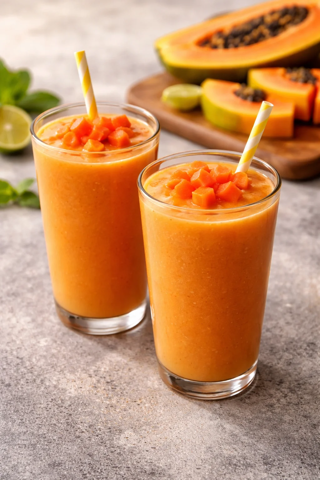 Deliciously Refreshing Papaya Ginger Smoothie Recipe to Try!