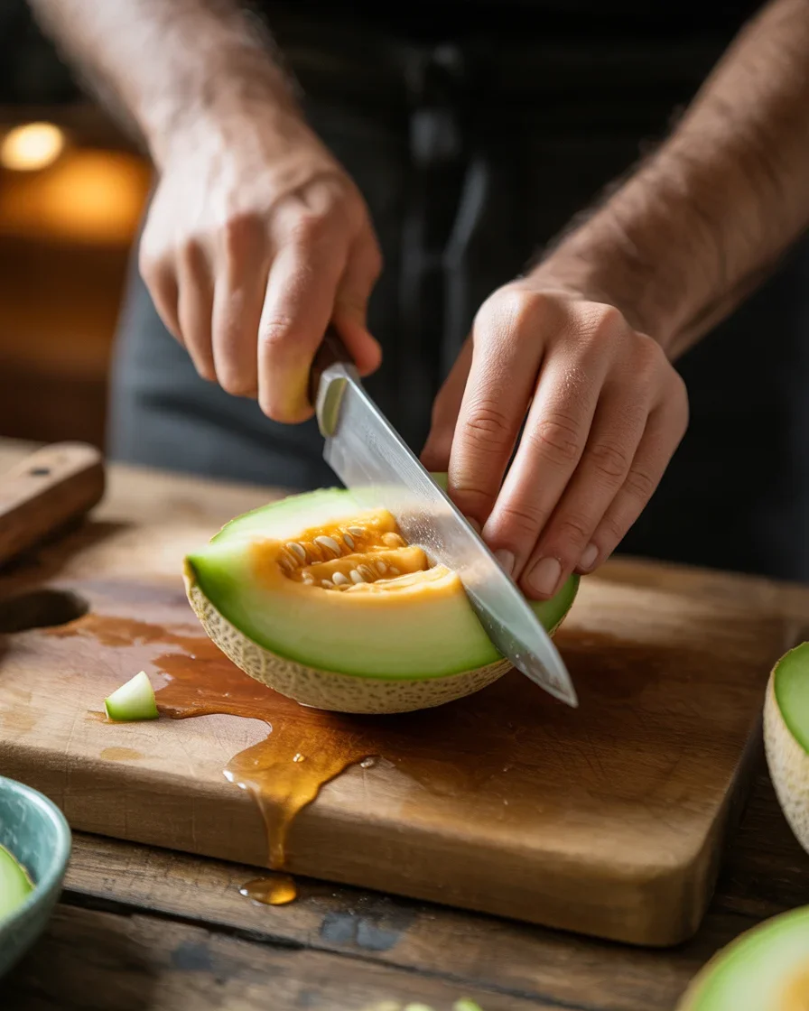 Deliciously Sweet Cantaloupe Smoothie You’ll Love!