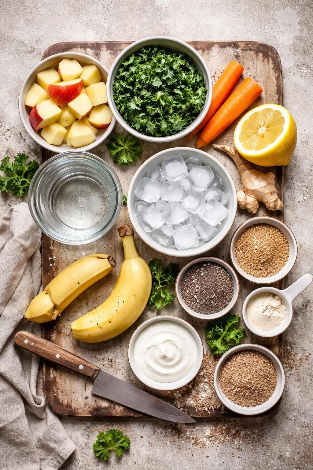 Carrot Apple Kale Smoothie