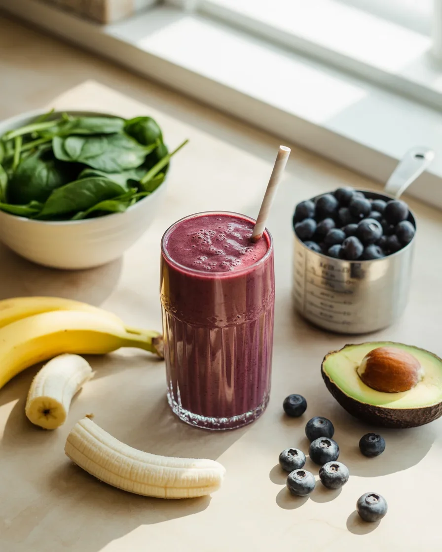 support brain health with smoothies