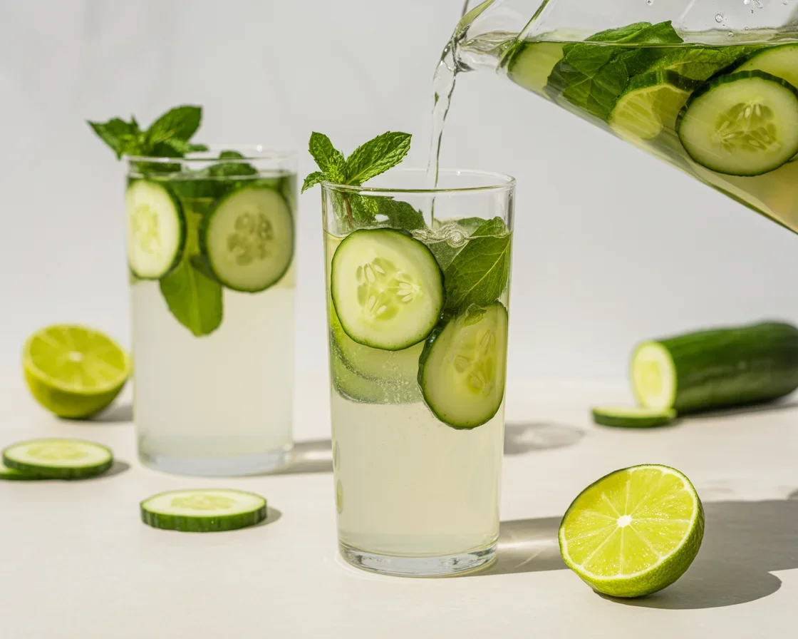 Quench Your Thirst with This Refreshing Cucumber Mint Water Recipe