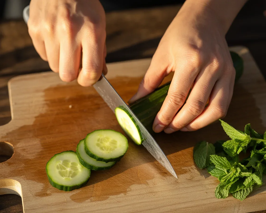 cucumber mint water recipe