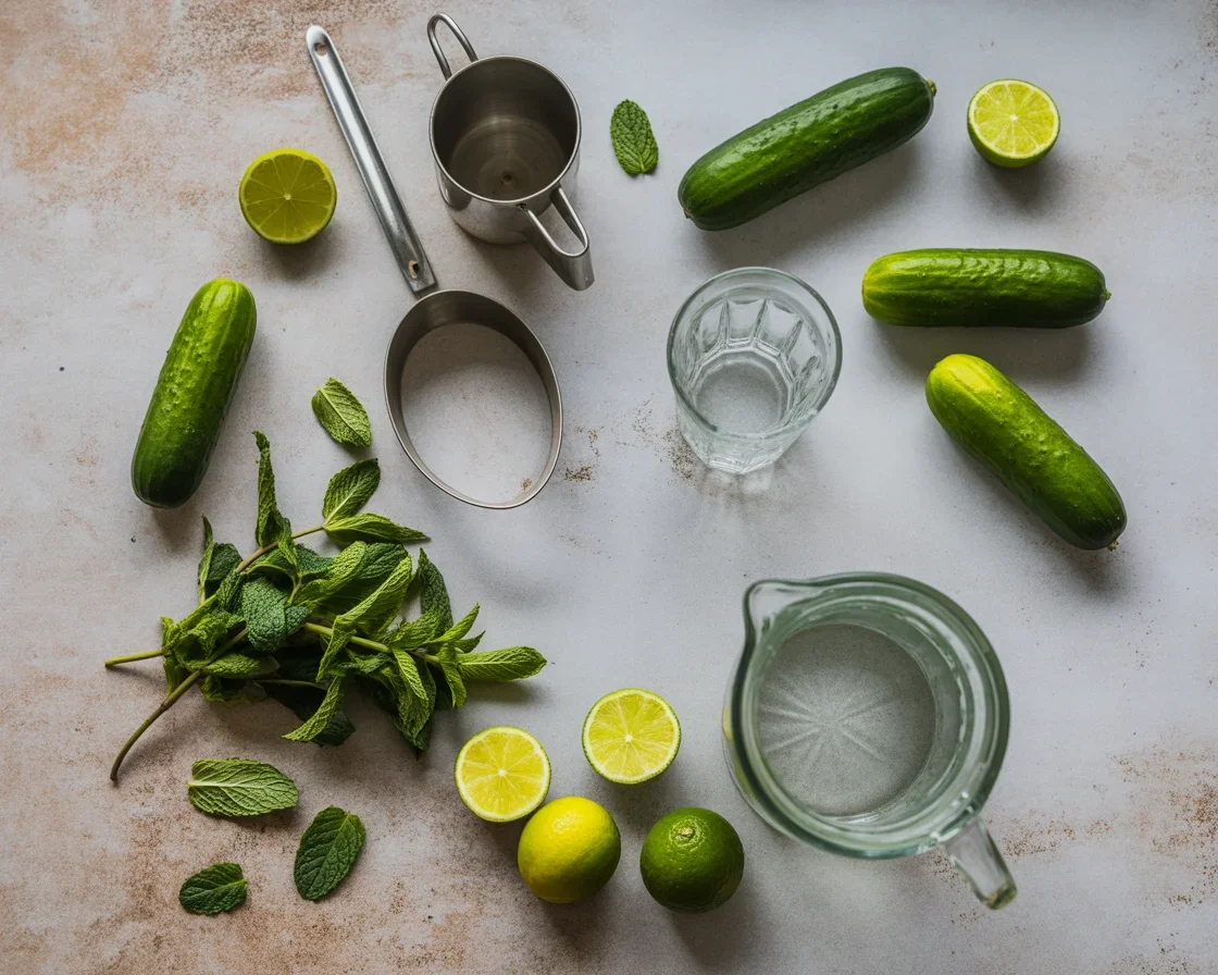 cucumber mint water recipe