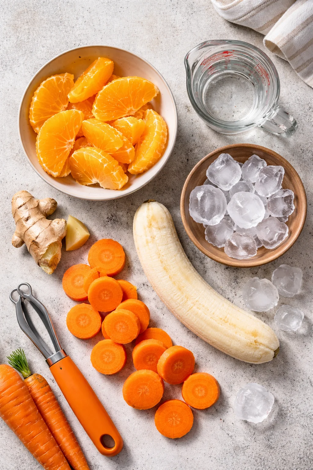 Carrot Ginger Orange Smoothie