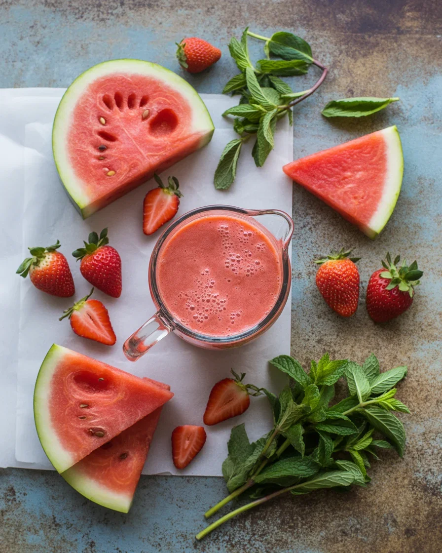 Refreshing Watermelon Smoothie Recipe (Perfect for Summer!)