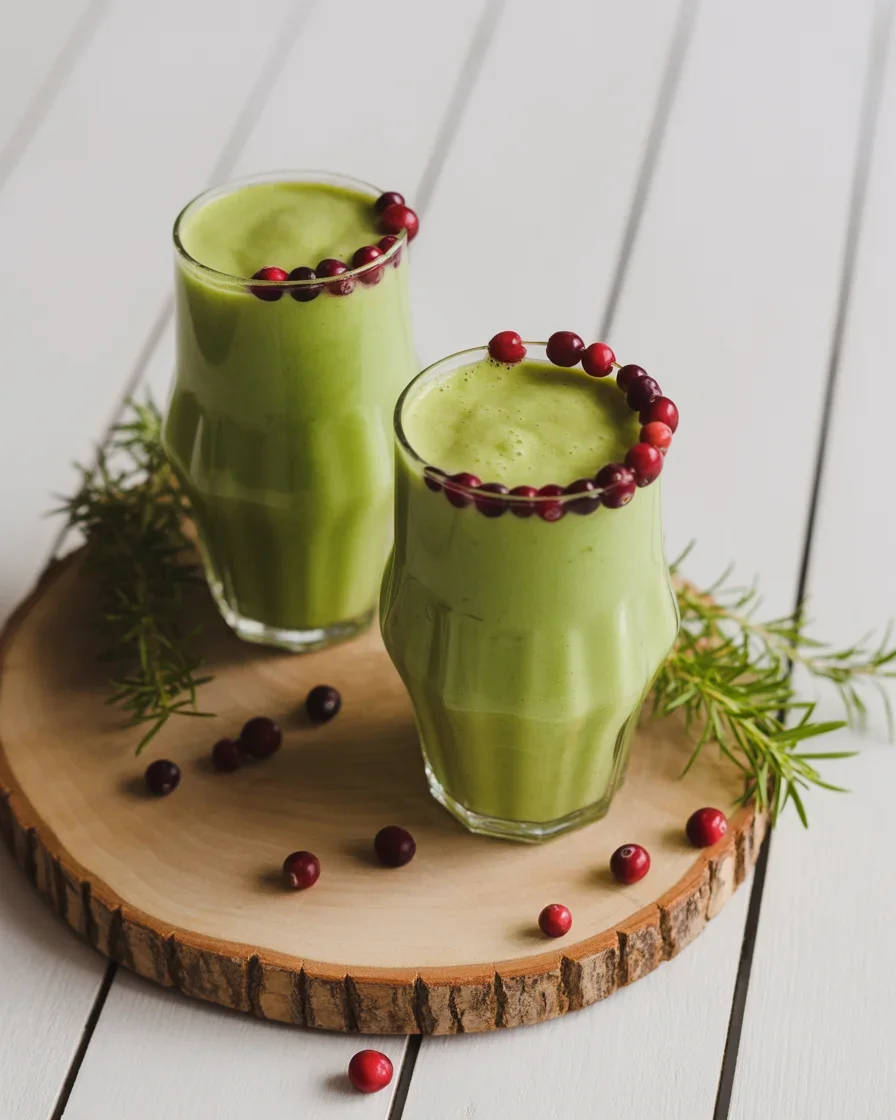 Refreshingly Delicious Cranberry Spinach Smoothie for You