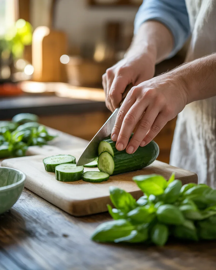 Refreshingly Simple Cucumber Basil Mocktail You’ll Love