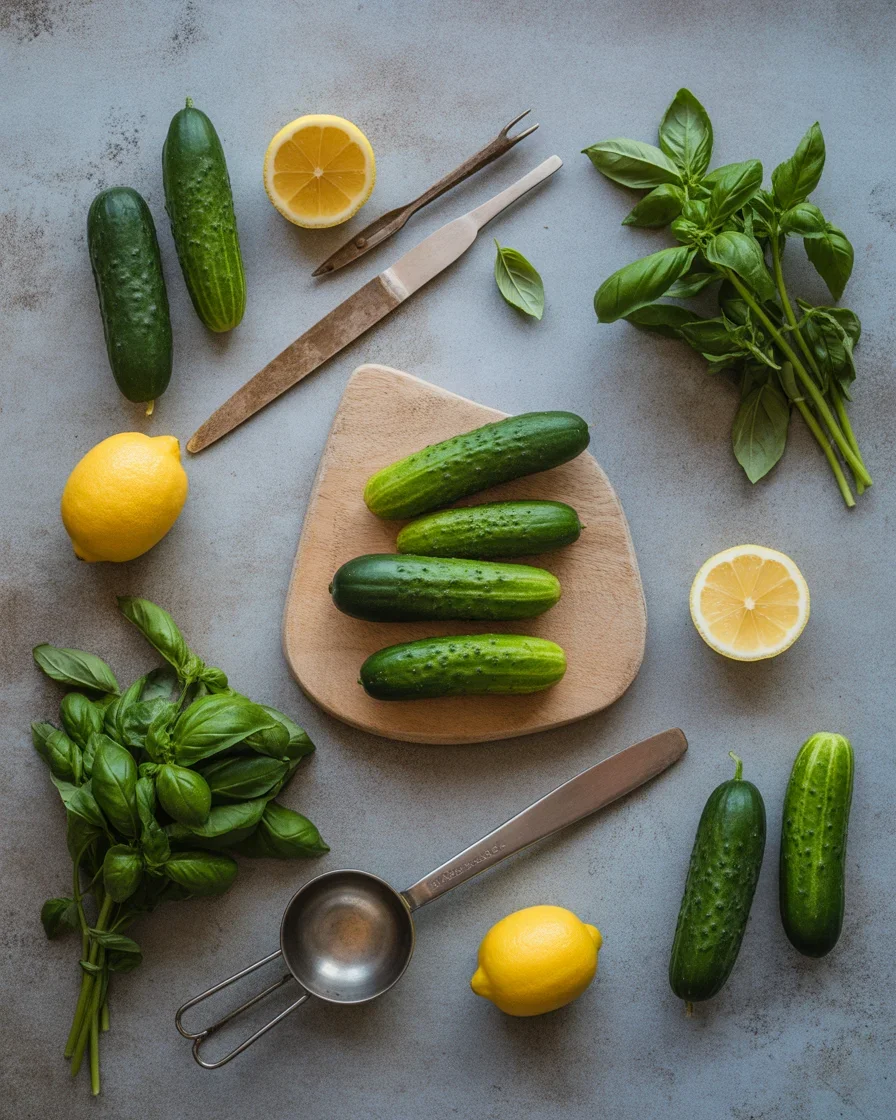 Refreshingly Simple Cucumber Basil Mocktail You’ll Love