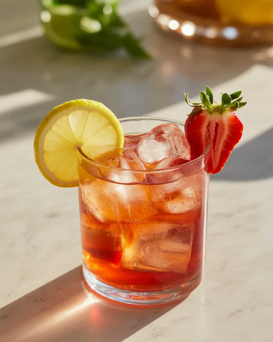 Refreshingly Simple Homemade Strawberry Lemonade Recipe