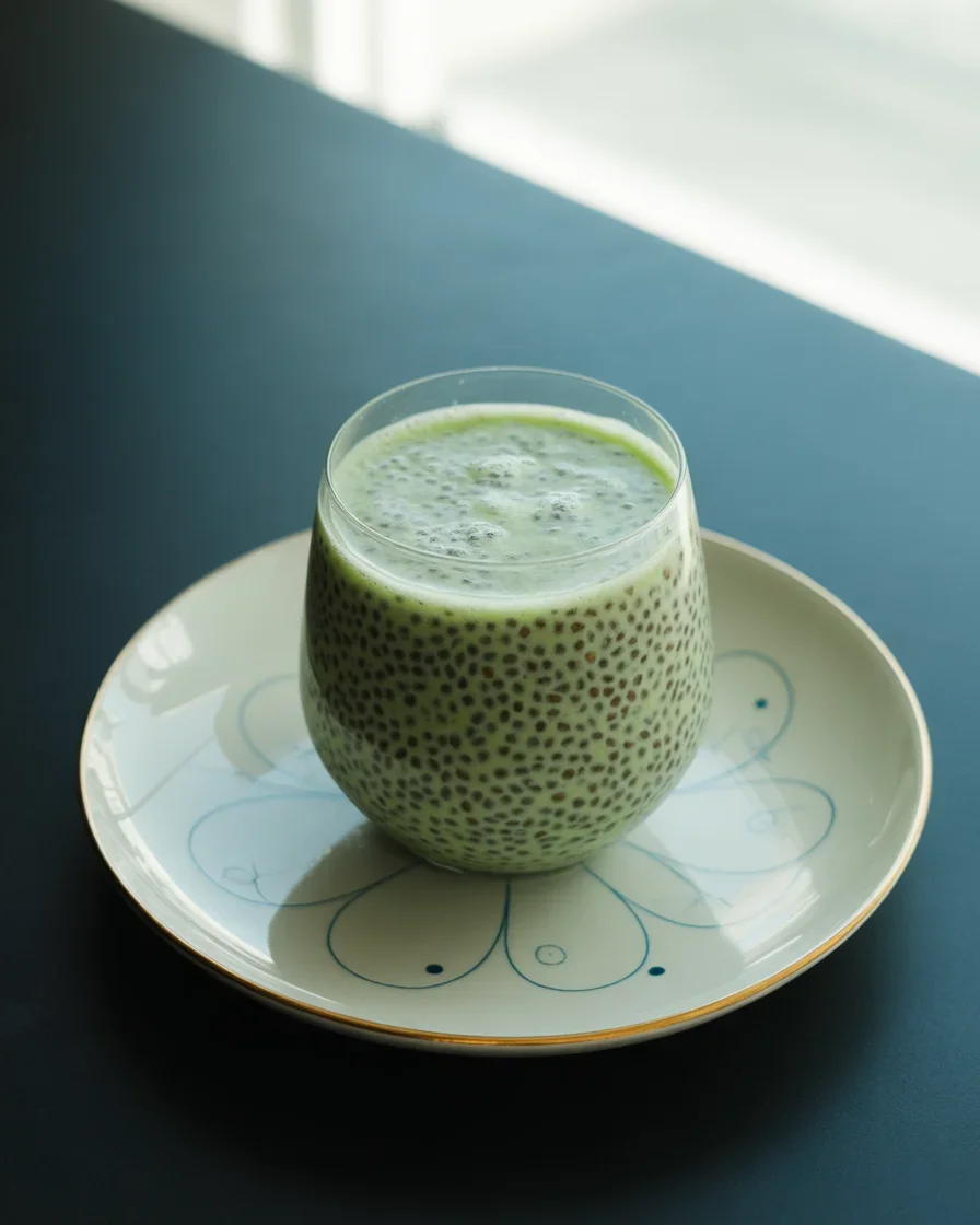 Chia seeds and Turmeric drink