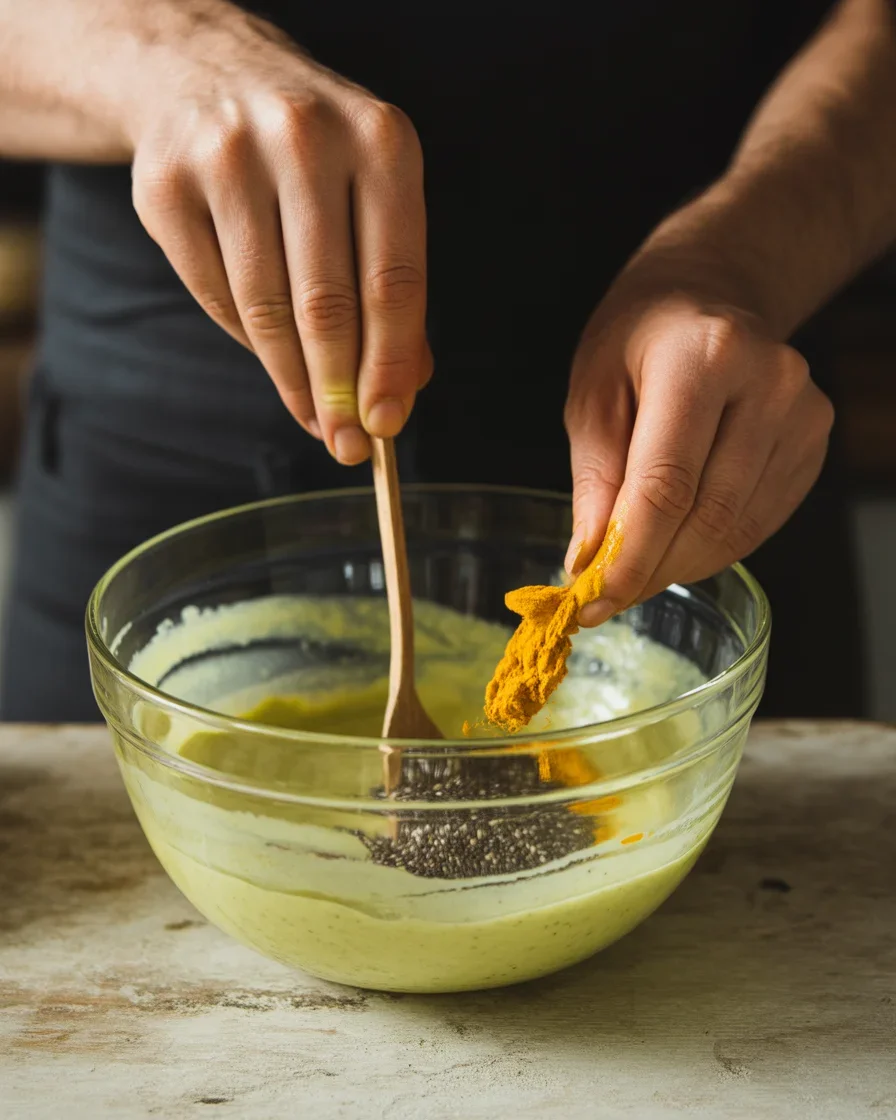 Revitalize Your Day with a Healthy Chia Seeds and Turmeric Drink