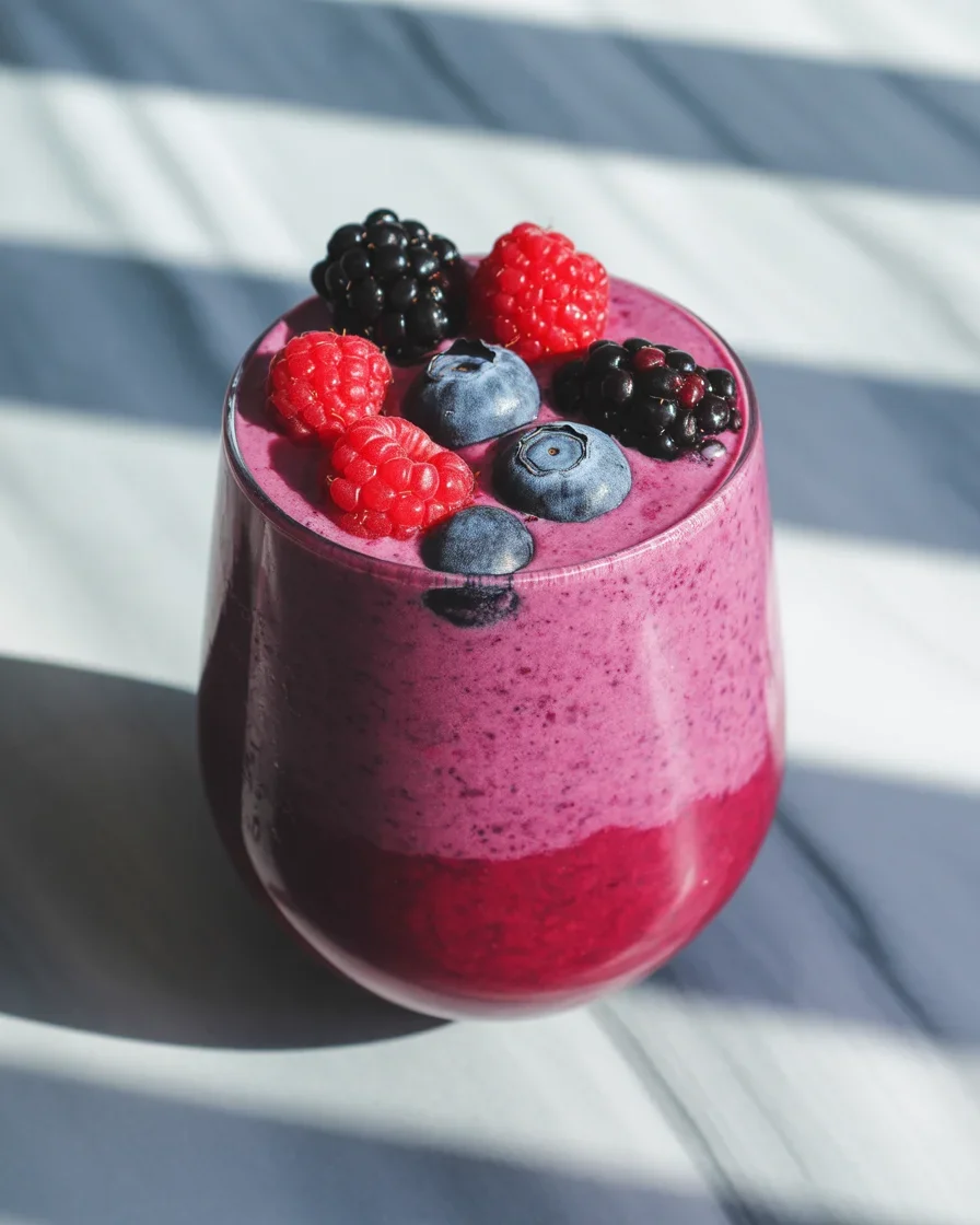 Triple Berry Smoothie