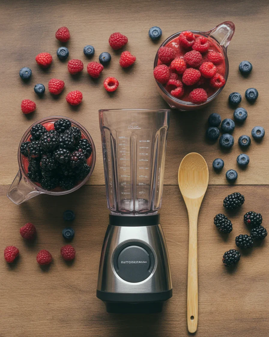 Revitalize Your Day with a Tasty Triple Berry Smoothie