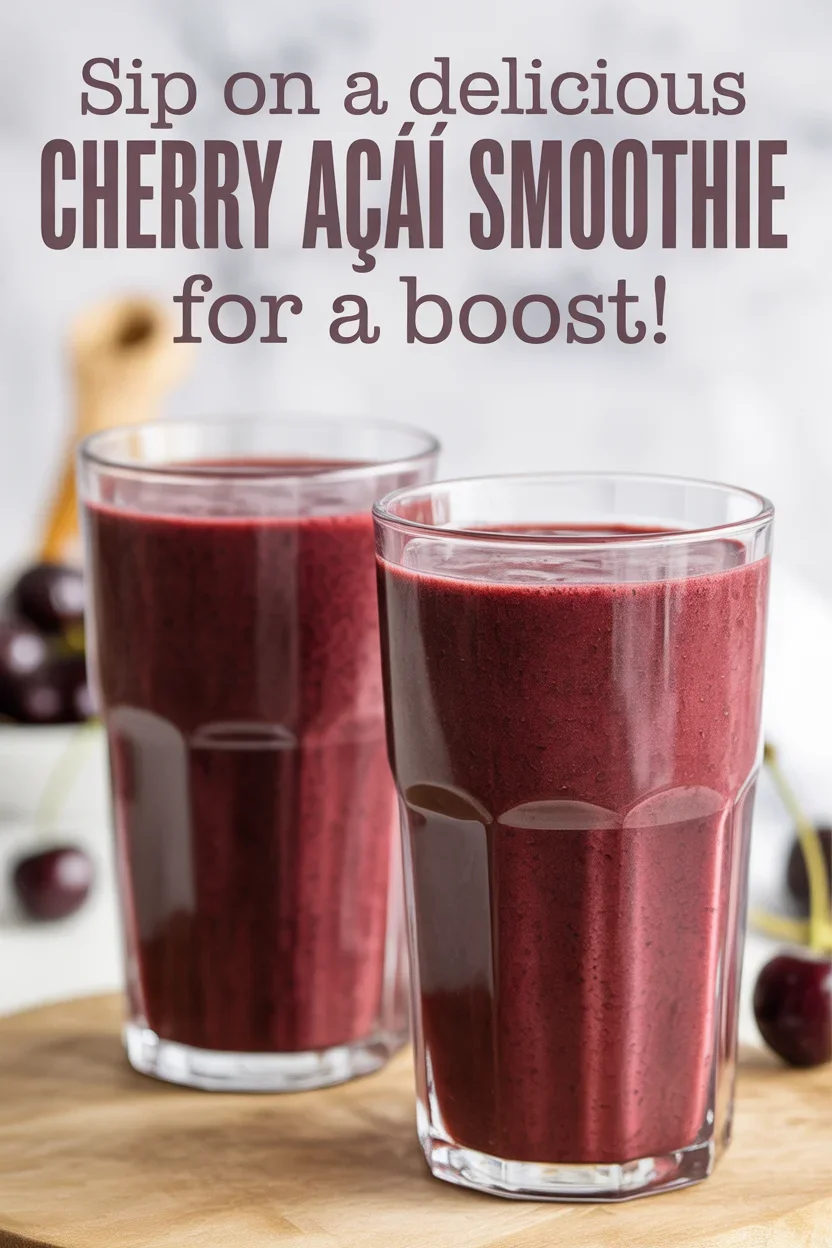 Cherry Açaí Smoothie