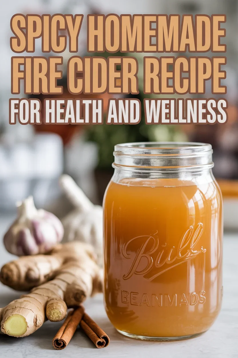 Homemade Fire Cider