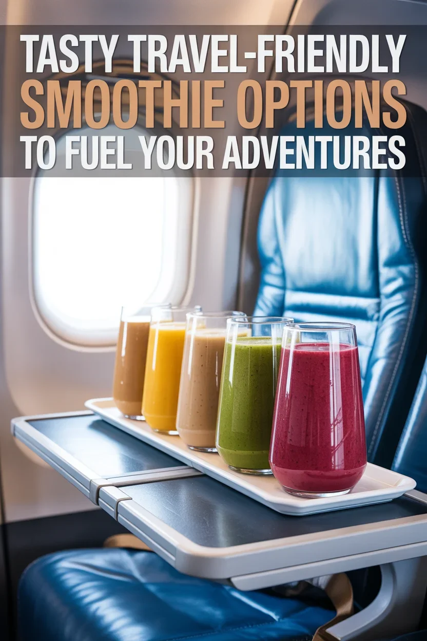 travel-friendly smoothie options