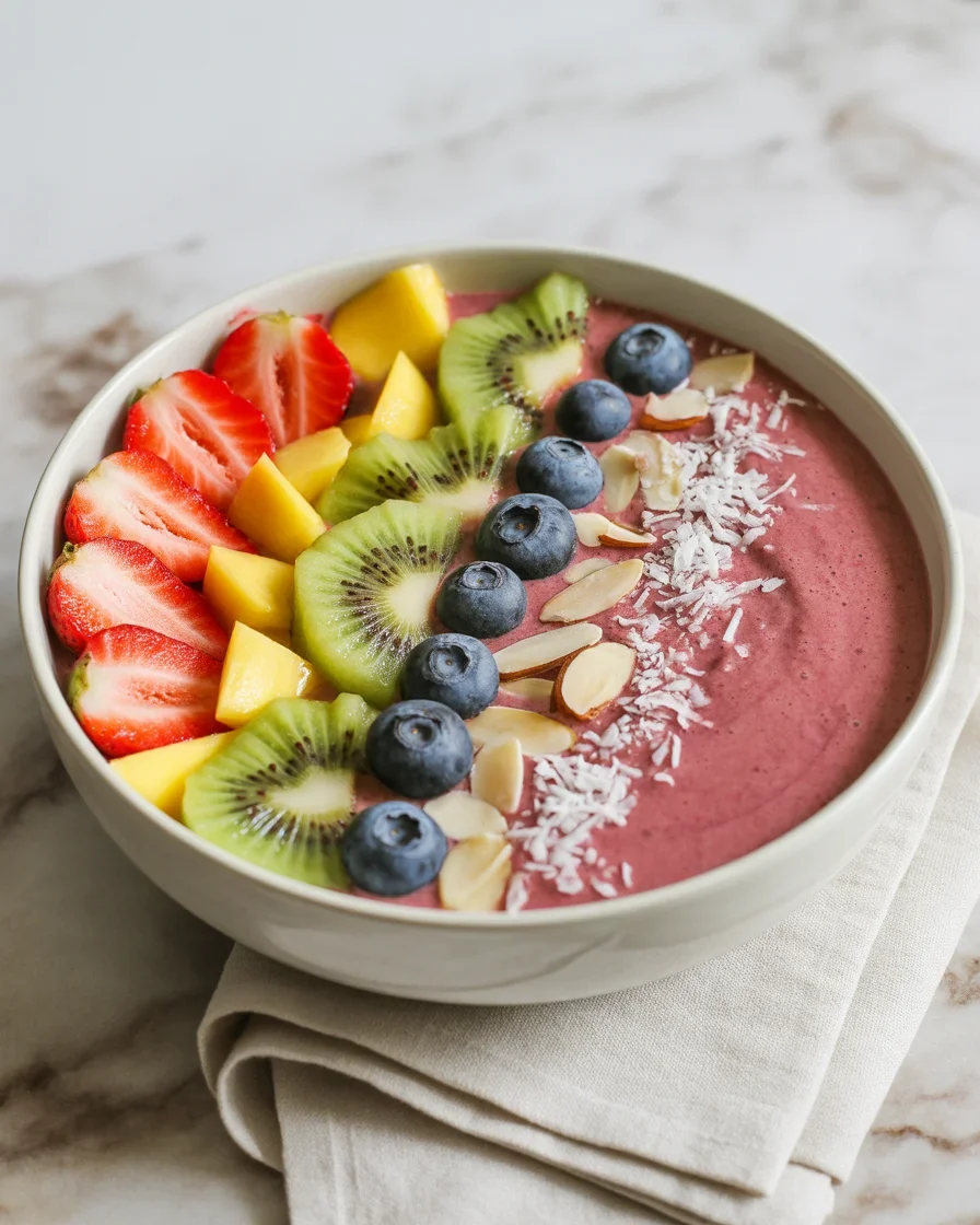 Tropical Smoothie Bowl Delight: A Taste of Summer Bliss