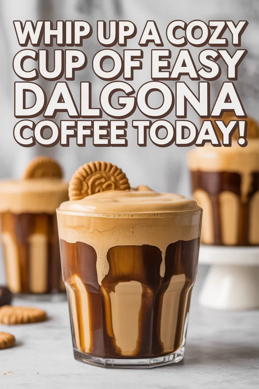 Easy Dalgona Coffee