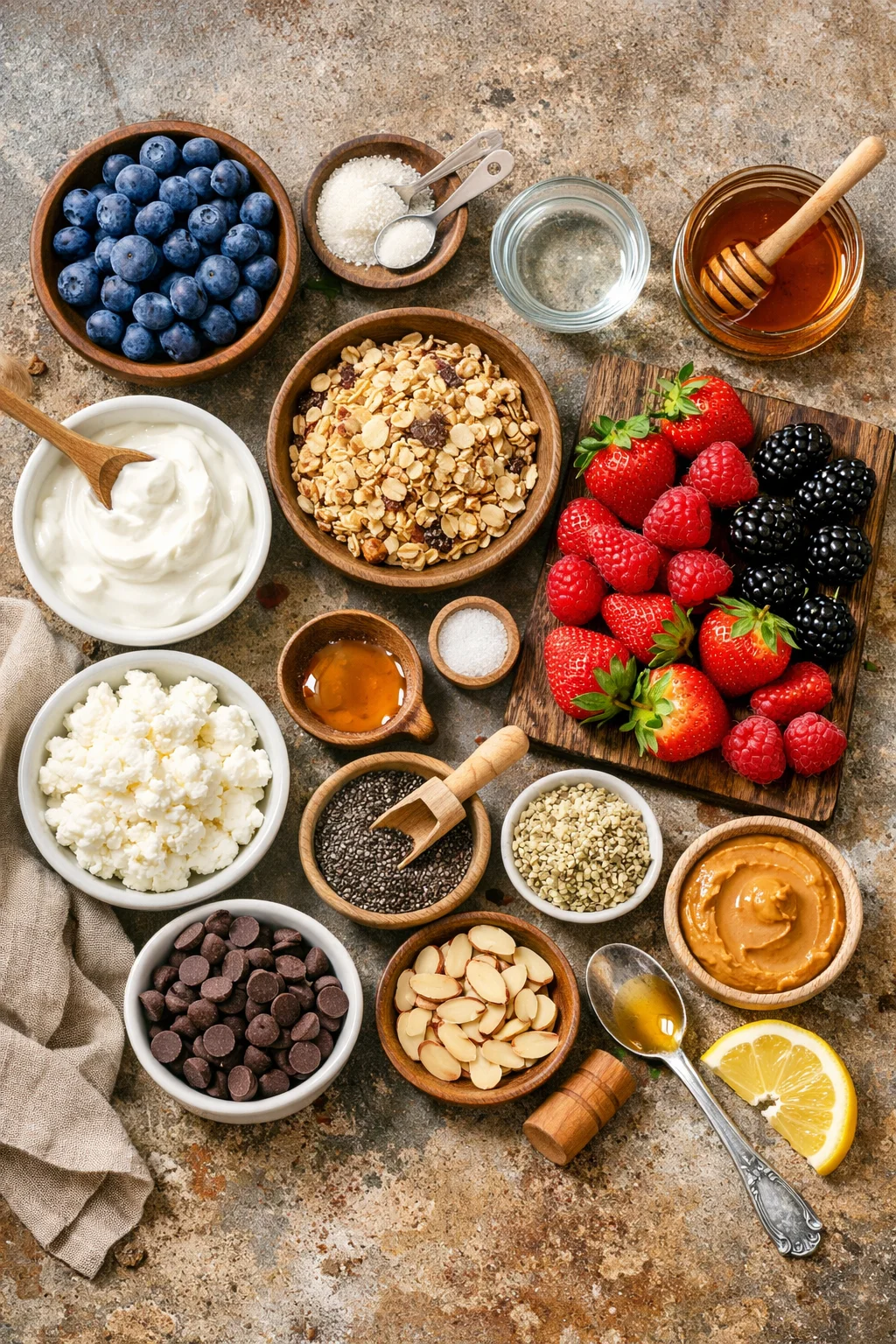 Berry and Muesli Yogurt Bowl