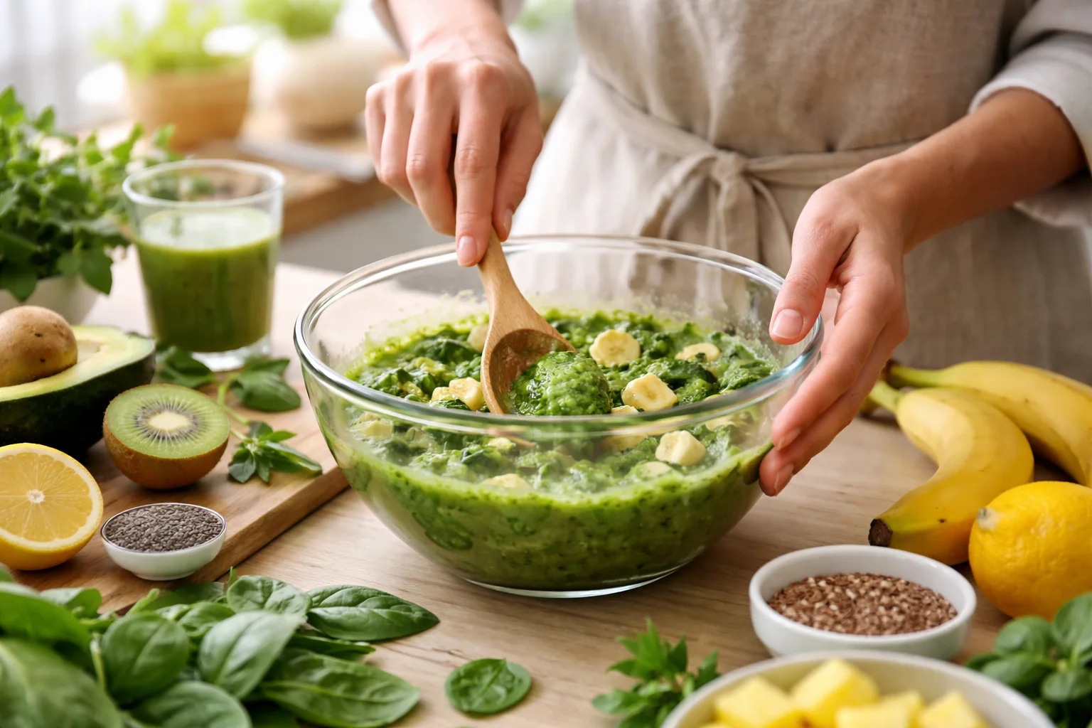 chlorophyll drops benefits smoothies