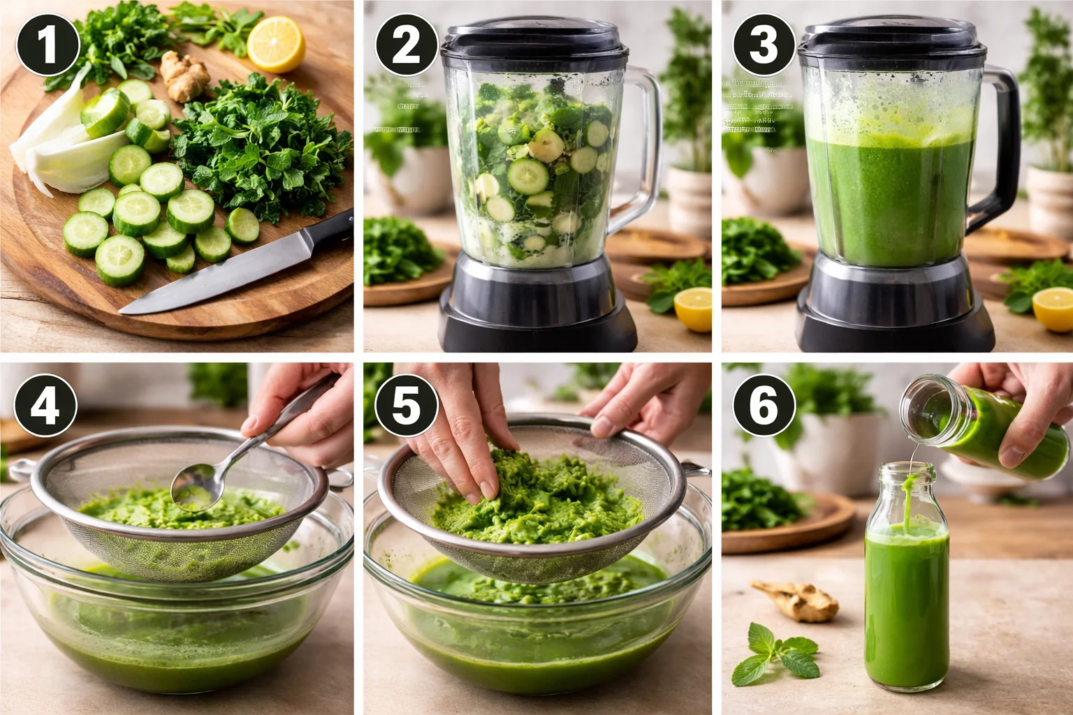 Fennel Cucumber Kale Juice Recipe