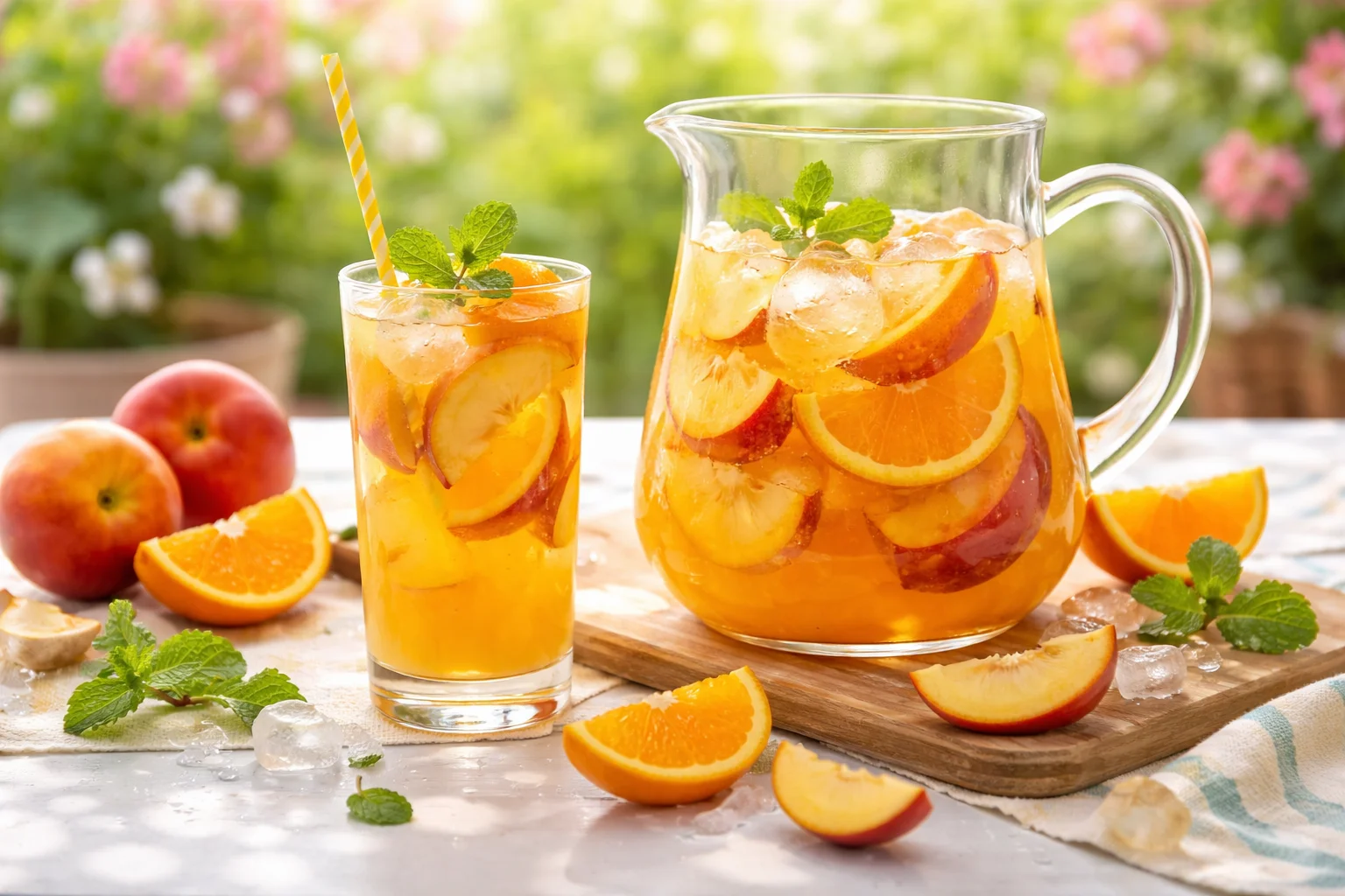 Bright and Refreshing Nectarine Orange Juice Recipe to Enjoy