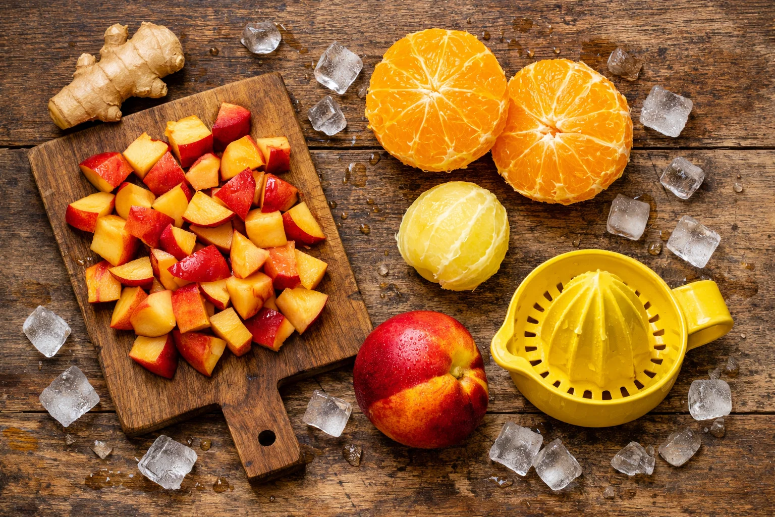 Bright and Refreshing Nectarine Orange Juice Recipe to Enjoy