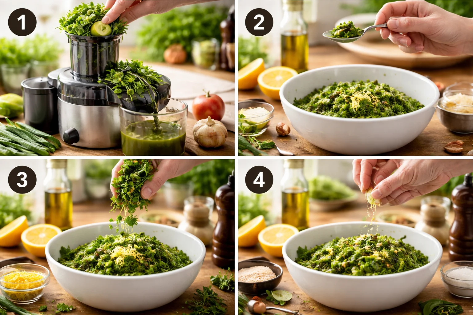 Bright and Zesty Dandelion Greens Lemon Juice Recipe