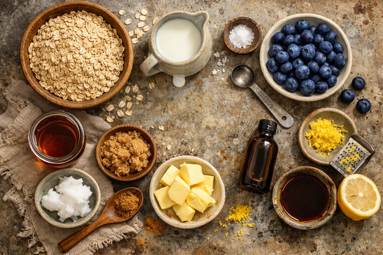Blueberry Oatmeal (Stovetop)