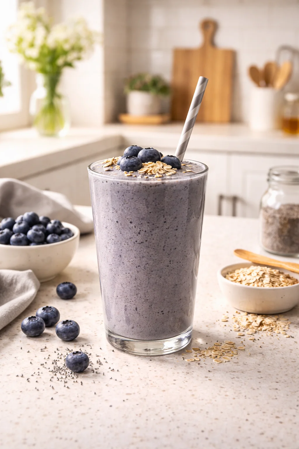 Farmers Cheese Fruit Smoothie