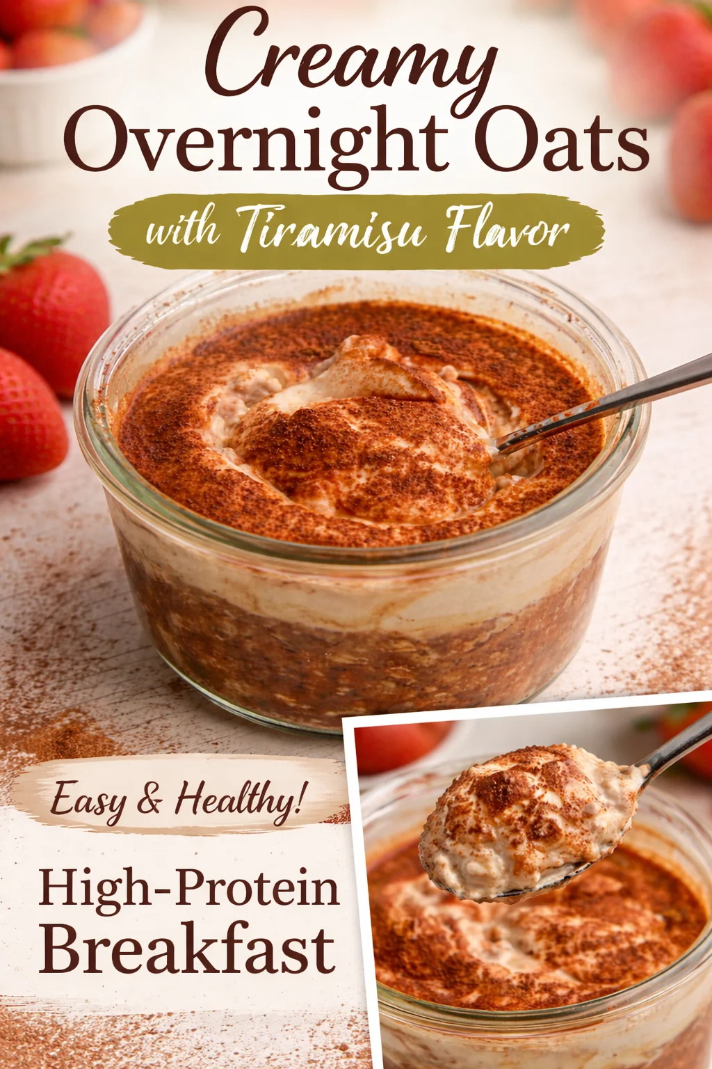 Tiramisu Overnight Oats