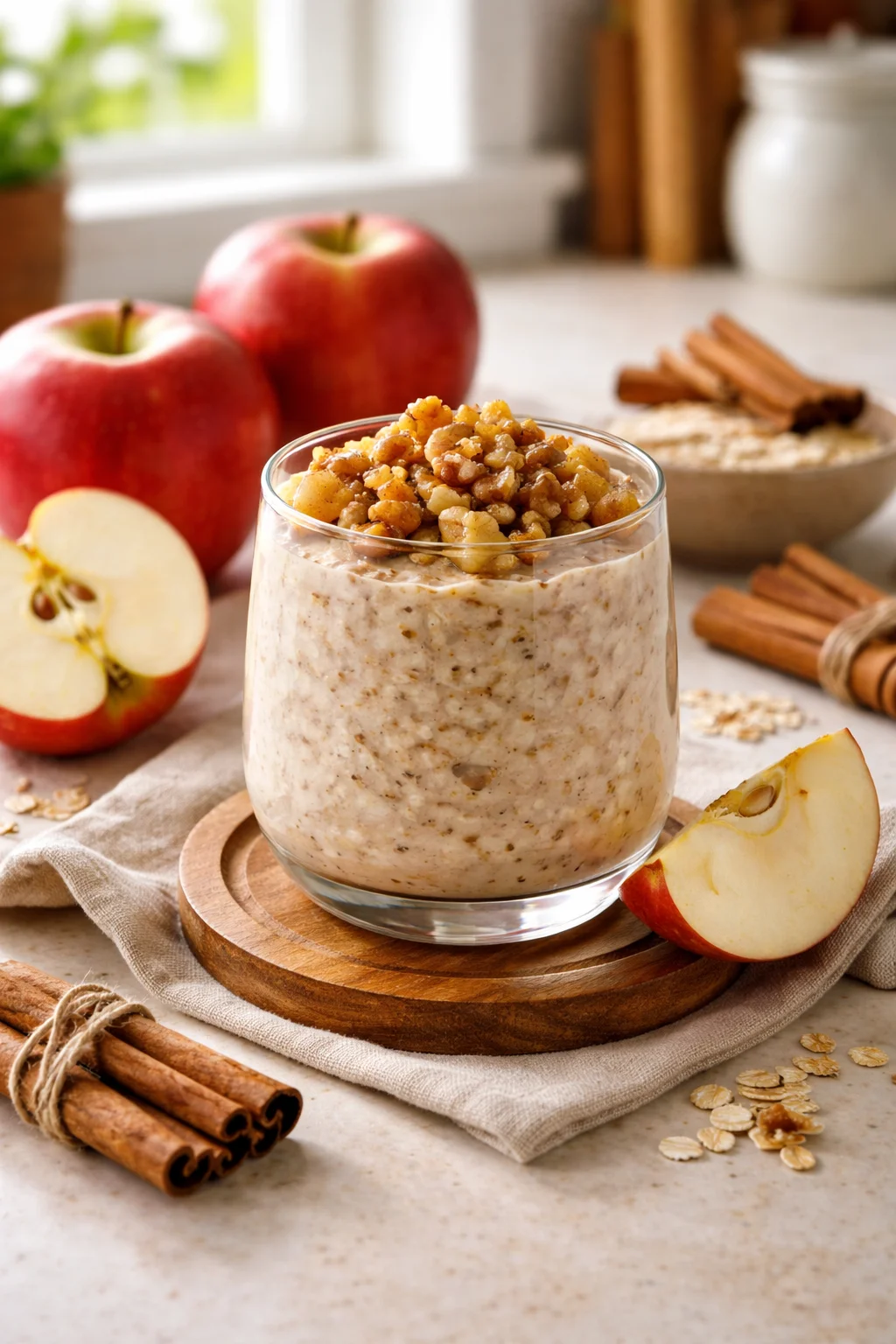 Delicious Apple Pie Overnight Oatmeal You’ll Love to Make!