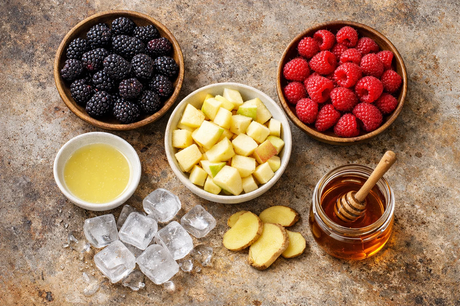 Blackberry Raspberry Juice Recipe